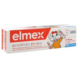 Elmex dentifrice enfant 3-6 ans 50ml