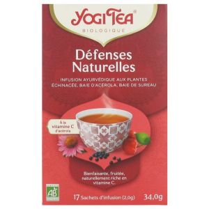 Yogi Tea Défenses Naturelles Bio 17 Sachets