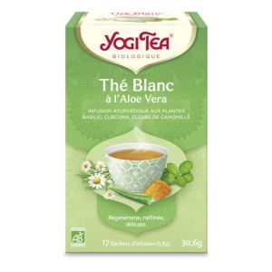 Yogi Tea The Blanc Aloe Vera Bio 17 Sachets