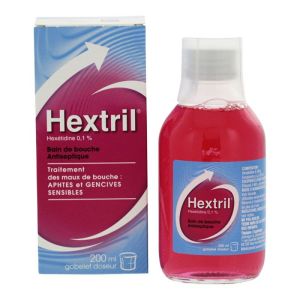 Hextril 0,1% Bain Bouche 200ml
