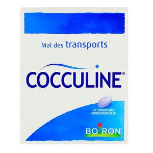 Cocculine  mal des transports x40 comprimes orodispersibles