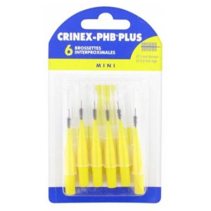 Crinex PHB Plus Mini plus 6 Brossettes interproximales 1.1