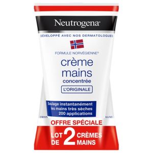 Neutrogena Crème Main Concentrée L'Original 2x50ml