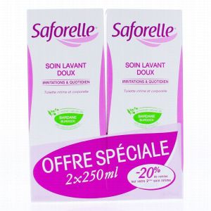 Saforelle Soin Lavant doux 2x250ml
