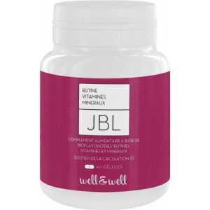 Well&Well JBL Rutine, Vitamines et Minéraux 60 gélules