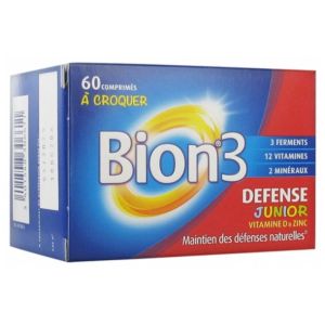 Bion-3 Junior comprime x60 multi-vitamines