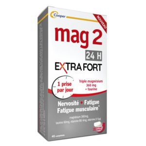 Mag 2 24h Extra-fort Magnésium 45 comprimés