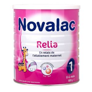 Novalac Relia 1age Lait 800g  0-6mois