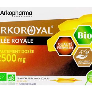 ARKOROYAL Gelée Royale 2500mg X20 ampoules