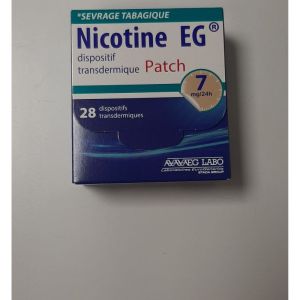 Nicotine EG 7mg/24h Dispositif transdermique x28 patchs