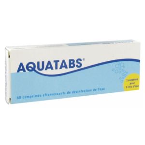 Aquatabs Comprimes Effervescent x60