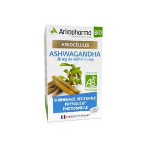 Arkogélules Ashwagandha Bio 60 gélules