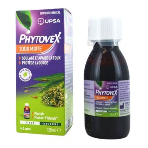 PHYTOVEX SIROP TOUX MIXTE S/SUCRES