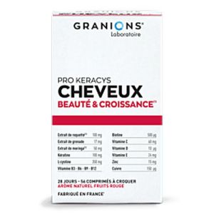 Granions Pro Keracys Cheveux Beauté/Croissance/Pigmentation 56 comprimés à croquer