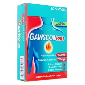 Gavisconpro Menthe Sachets 10ml x10