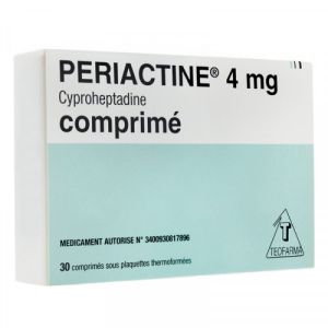 Periactine 4mg Comprimés x30
