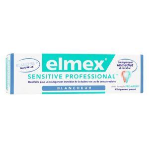Elmex Professionnel Dentifrice Sensitive Blancheur 75ml