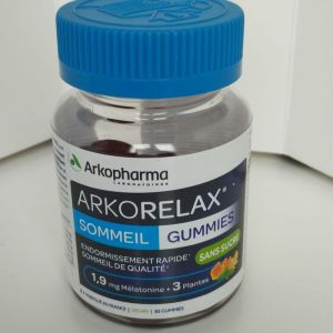 arkorelax sommeil gummies sans sucre bt 30