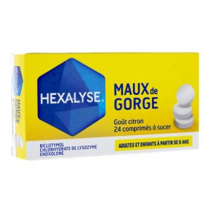 Hexalyse Comprimés A Sucer x24