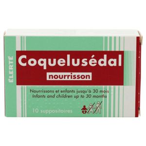 Coquelusedal Nourrisson Suppositoire x10