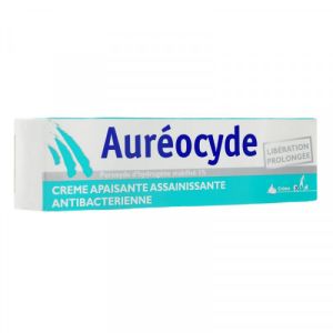 Aureocyde Cooper Crème apaisante, assainisante et antibactérienne 15g