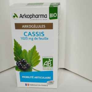 cassis 1020 mg de feuille bt 150