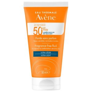 Avene Solaire SPF50+ Fluide Sans parfum 50ml
