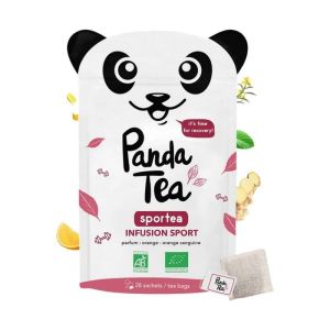 Panda Tea Sportea 28 sachets: Thé à base de plantes Bio