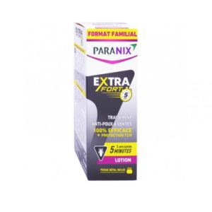 Paranix Extra fort 5 min Lotion anti-poux 200ml + peigne