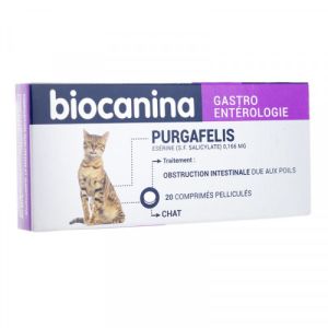 Biocanina Purgafelis 20 Comprimés