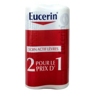 EUCERIN SOIN LIP ACTIVE LEVRES X2