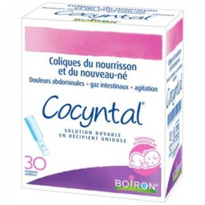 Cocyntal Boiron Colique du nourrisson et nouveau né 30 unidoses 1ml