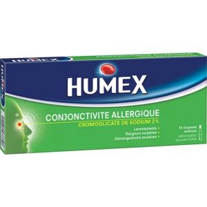 Humex Conjonctivite Allergique 10 unidoses
