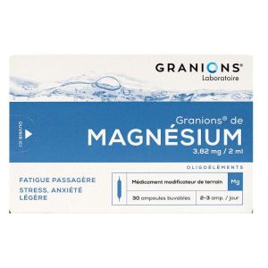 Granions Magnesium Ampoule Buvable 2ml x30