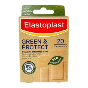 Elastoplast Green&protect Pansements 2 Tailles 20 pansements