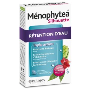 Menophytea Rétention Eau Silhouette 30 comprimes