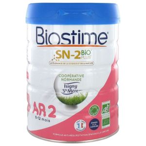 Biostime SN-2 Bio Plus AR Lait 2éme Age 6-12 Mois 800g