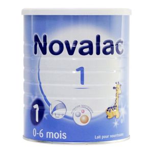 Novalac Standard 1er age Lait 800g 0-6 mois