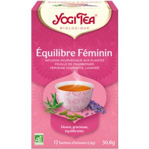 Yogi Tea Bio Equilibre Féminin 17 Sachets