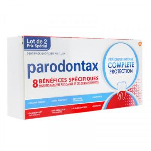 Parodontax Dentifrice Complete fraicheur intense Protection 2x75ml