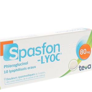 Spasfon Lyoc 80mg 10 Lyophilisats oraux