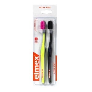 Brosse a dents  Elmex Anti-caries Ultra-souple x2