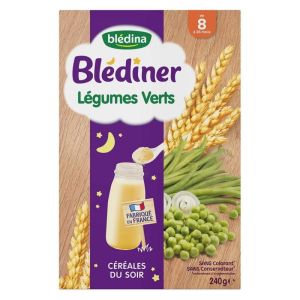 Blediner farine Semoule Légumes Verts 240g