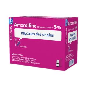 Amorolfine 5% Biogaran Vernis