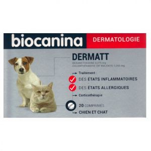 Biocanina Dermatt comprimés x20