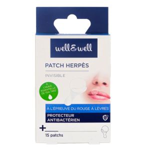 Well&Well Patch Herpès 15 pièces
