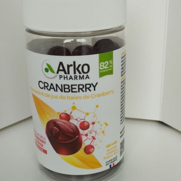 cranberry gummies bt 60