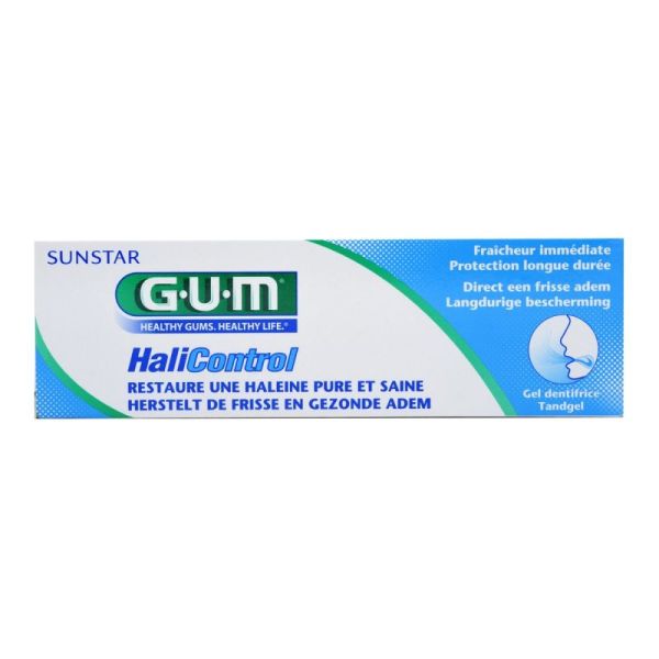 Gum Dentifrice Halicontrol Gel 75ml