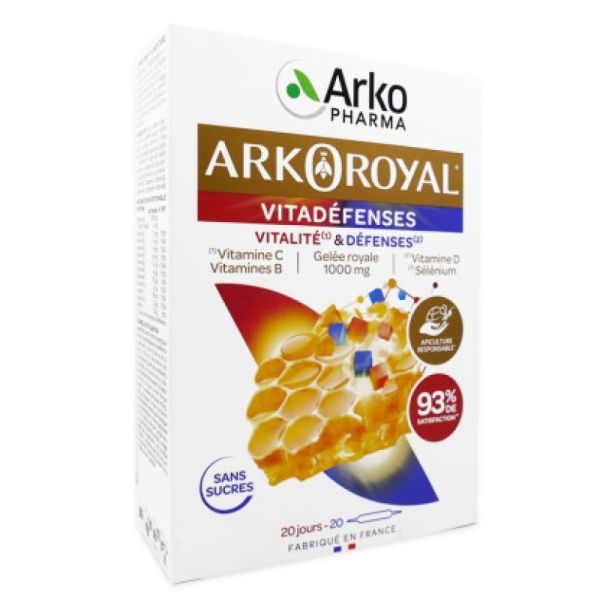 Arkoroyal Vita Defenses 20 ampoules