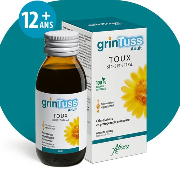 GRINTUSS TOUX SIROP ADULTES 180G